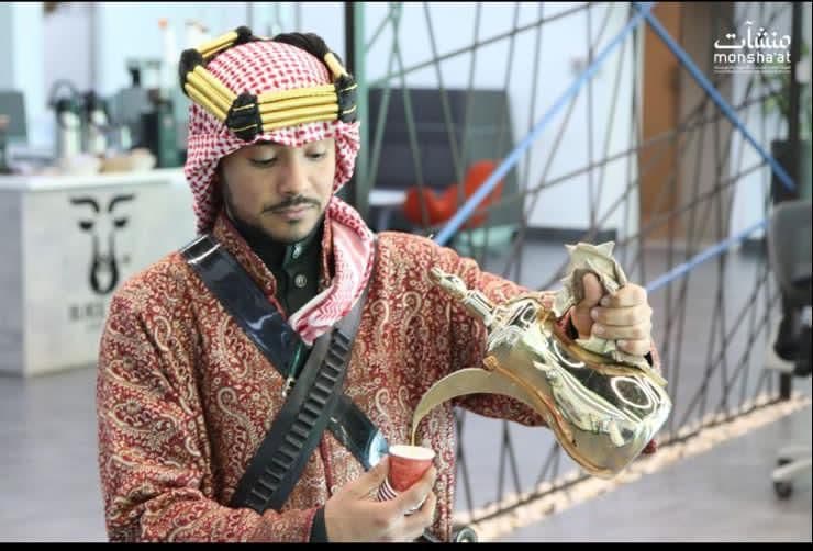 قهوجي الرياض أناقة القهوة العربية