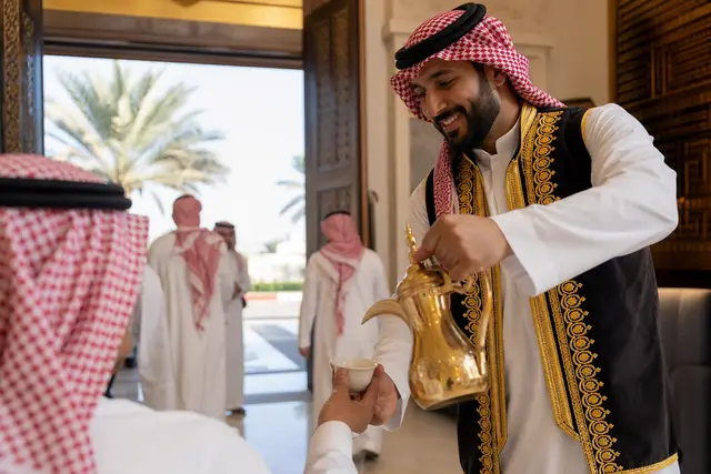 صبابين قهوة: ضيافة مرتبة تبدأ بحسن الاستقبال